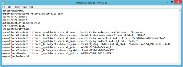 Property file - Magnus